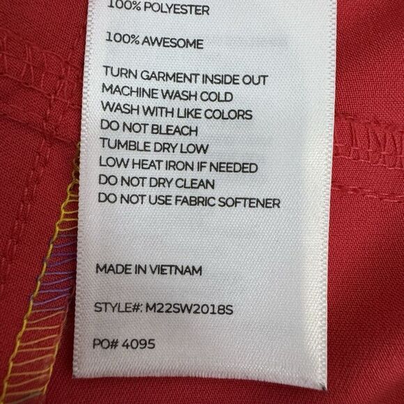 FIGS Mens Tansen Jogger Scrub Pants XXL SHORT Red Pink Cargo Scrubs Pride Month - Picture 13 of 13